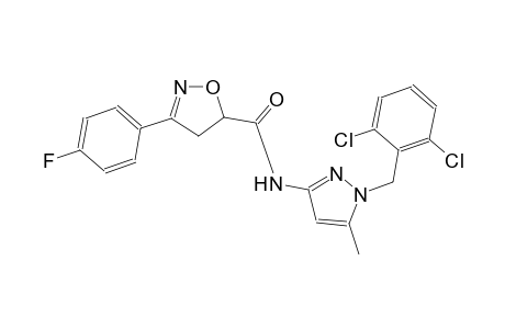 5-isoxazolecarboxamide, N-[1-[(2,6-dichlorophenyl)methyl]-5-methyl-1H-pyrazol-3-yl]-3-(4-fluorophenyl)-4,5-dihydro-