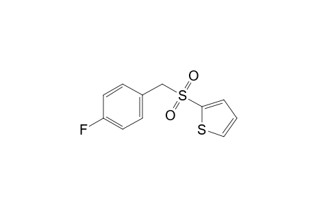 2-[(p-fluorobenzyl)sulfonyl]thiophene