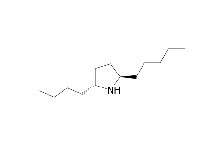 (2R,5R)-2-amyl-5-butyl-pyrrolidine