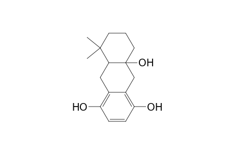1,4,8a(6H)-Anthracenetriol, 5,7,8,9,10,10a-hexahydro-5,5-dimethyl-