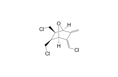 2exo,3exo-bis(chloromethyl)-5-[(E)-chloromethylidene]-6-methylidene-7-oxabicyclo-[2.2.1]heptane