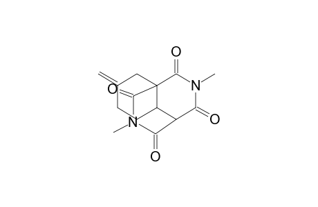 9,12-Dimethyl-3-methylene-9,12-diazatricyclo[5.3.3.0(1,6)]tridecane-8,10,11,13-tetraone