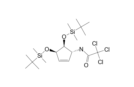 N-[(1S,4S,5R)-4,5-O-BIS-(TERT.-BUTYLDIMETHYLSILYLOXY)-CYCLOPENT-2-ENYL)-2,2,2-TRICHLOROACETAMIDE