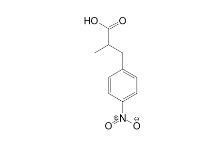 Benzenepropanoic acid, alpha-methyl-4-nitro-