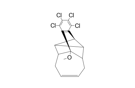 5,6-ORTHO-TETRACHLOROBENZENO-7-METHOXYTETRACYCLO-[5.5.0.0(2,4).0(3,8)]-DODEC-10-ENE
