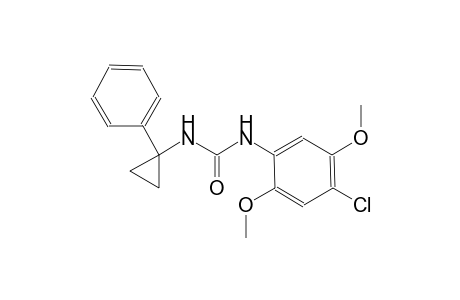 urea, N-(4-chloro-2,5-dimethoxyphenyl)-N'-(1-phenylcyclopropyl)-