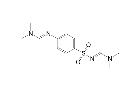 (E)-N'-((4-((E)-((dimethylamino)methylene)amino)phenyl)sulfonyl)-N,N-dimethylformimidamide
