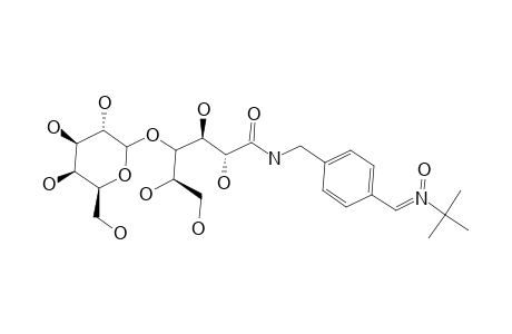 N-[4-(LACTOBIONAMIDOMETHYLENE)-BENZYLIDENE]-N-TERT.-BUTYLAMINE-N-OXIDE;LAMPBN