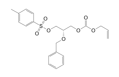 3-O-Allyloxycarbonyl-2(S)-O-benzyl-D-glycerol p-methylbenzenesulfonate