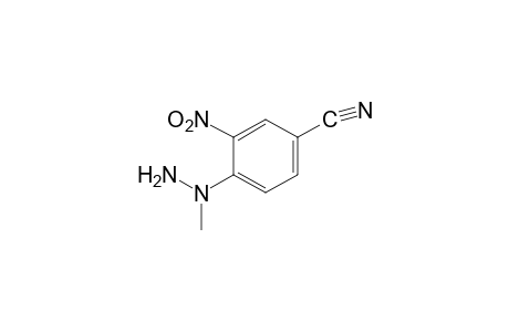 4-(1-methylhydrazino)-3-nitrobenzonitrile