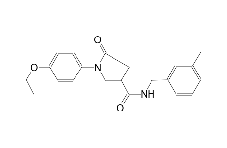 1-(4-Ethoxy-phenyl)-5-oxo-pyrrolidine-3-carboxylic acid 3-methyl-benzylamide