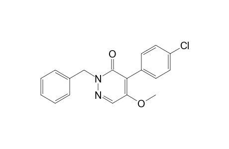 2-Benzyl-4-(4-chlorophenyl)-5-methoxypyridazin-3(2H)-one