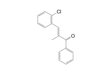 2-Propen-1-one, 3-(2-chlorophenyl)-2-methyl-1-phenyl-