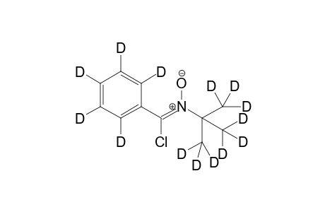 .alpha.-Chlorobenzyl-N-tert-butylperdeuterio nitrone