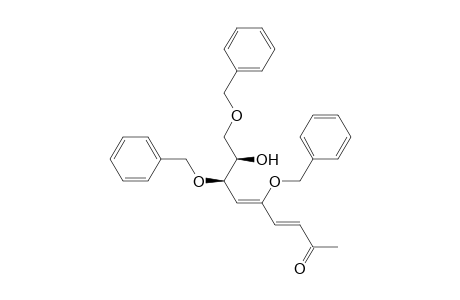 (3E,5Z,7R,8R)-5,7,9-Tribenzyloxy-8-hydroxynona-3,5-dien-2-one