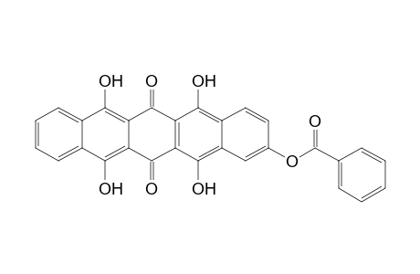 3-Benzoyloxy-5,7,12,14-tetrahydroxy-6,13-dioxopentacene