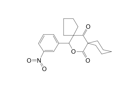 15-(3-Nitrophenyl)-14-oxadispiro[4.1.5.3]pentadecane-6,13-dione
