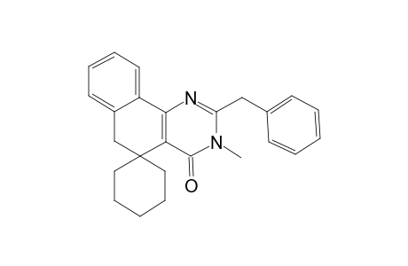 1,3-Phenantrolin-4(3H)-one, 5,6-dihydro-2-benzyl-3-methyl-5-spiro-cyclohexane-