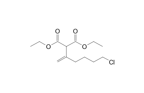 Diethyl 2-(6-chlorohex-1-en-2-yl)malonate