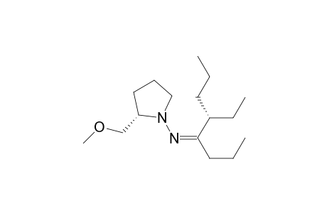 1-Pyrrolidinamine, N-(2-ethyl-1-propylpentylidene)-2-(methoxymethyl)-, [S-[R*,R*-(Z)]]-
