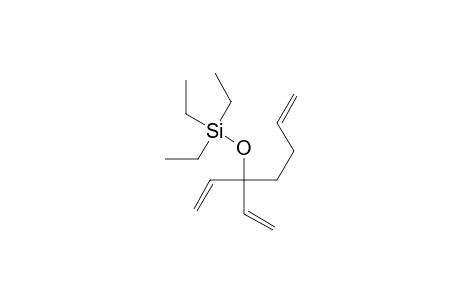Silane, [(1,1-diethenyl-4-pentenyl)oxy]triethyl-