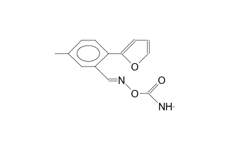 2-(2-Furyl)-5-methyl-benzaldehyde O-methyl-carbamoyl oxime
