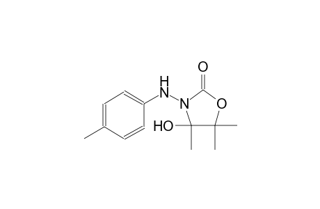 2-oxazolidinone, 4-hydroxy-4,5,5-trimethyl-3-[(4-methylphenyl)amino]-