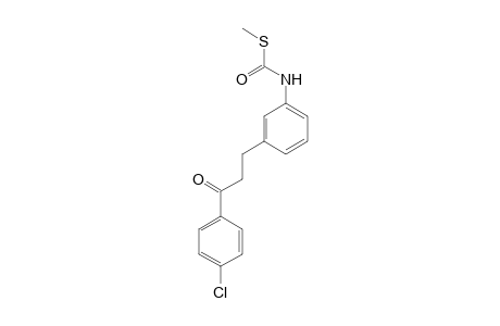 Carbamothioic acid, [3-[3-(4-chlorophenyl)-3-oxopropyl]phenyl]-, S-methyl ester