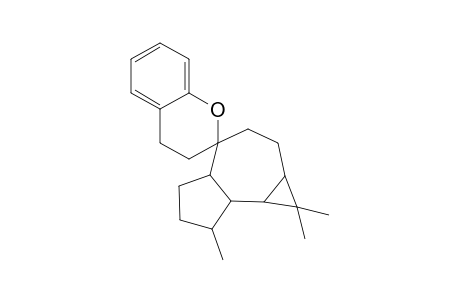 1,1,7-trimethylspiro[2,3,4a,5,6,7,7a,7b-octahydro-1aH-cyclopropa[e]azulene-4,2'-3,4-dihydro-2H-1-benzopyran]