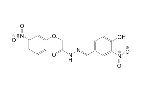 N'-[(E)-(4-hydroxy-3-nitrophenyl)methylidene]-2-(3-nitrophenoxy)acetohydrazide