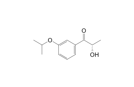 (2S)-2-hydroxy-1-(3-isopropoxyphenyl)propan-1-one