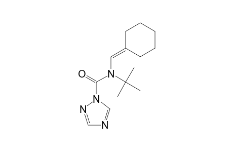1H-1,2,4-Triazole-1-carboxamide, N-(cyclohexylidenemethyl)-N-(1,1-dimethylethyl)-