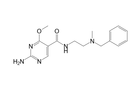 2-amino-N-[2-(benzylmethylamino)ethyl]-4-methoxy-5-pyrimidinecarboxamide
