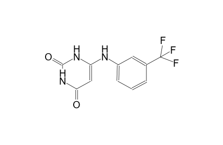 2,4(1H,3H)-pyrimidinedione, 6-[[3-(trifluoromethyl)phenyl]amino]-
