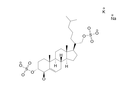 (20R)-CHOLEST-5-ENE-3-ALPHA,4-BETA,21-TRIOL-3,21-DISULFATE