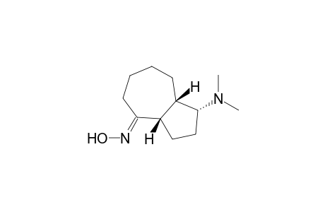 4(1H)-Azulenone, 1-(dimethylamino)octahydro-, oxime, (1.alpha.,3a.beta.,4E,8a.beta.)-