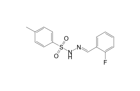 N-[(E)-(2-fluorobenzylidene)amino]-4-methyl-benzenesulfonamide