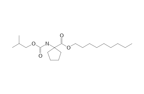 1-Aminocyclopentanecarboxylic acid, N-isobutoxycarbonyl-, nonyl ester