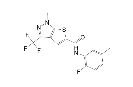 1H-thieno[2,3-c]pyrazole-5-carboxamide, N-(2-fluoro-5-methylphenyl)-1-methyl-3-(trifluoromethyl)-