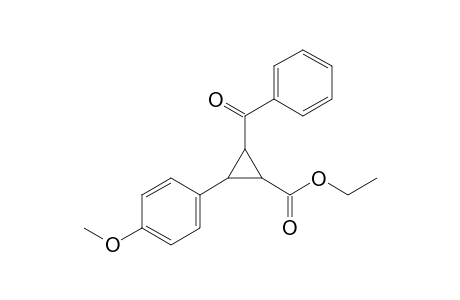 Ethyl 3-benzoyl-2-(4'-methoxyphenyl)cyclopropyl-1-carboxylate
