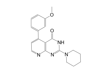 pyrido[2,3-d]pyrimidin-4(3H)-one, 5-(3-methoxyphenyl)-2-(1-piperidinyl)-