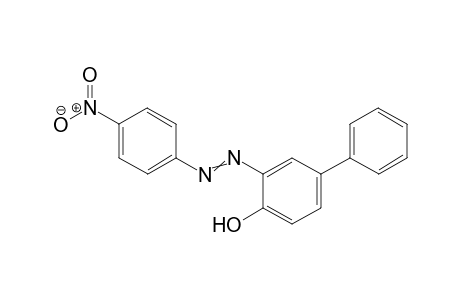 3-((4-nitrophenyl)diazenyl)biphenyl-4-ol