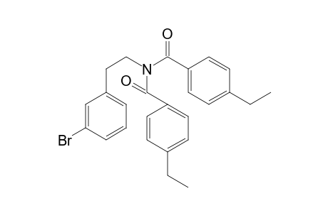 N,N-Bis(4-ethylbenzoyl)-3-bromophenethylamine