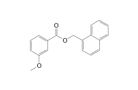 1-naphthylmethyl 3-methoxybenzoate