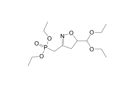 5-Diethoxymethyl-3-(diethoxyphosphoryl)methyl-2-isoxazoline