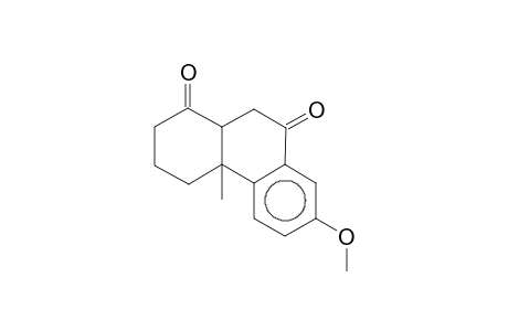 Phenanthrene-1,9-dione, 7-methoxy-4a-methyl-1,2,3,4,4a,9,10,10a-octahydro-