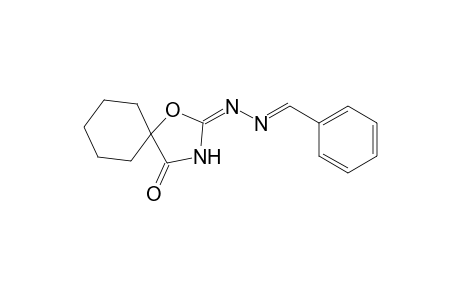 1-oxa-3-azaspiro[4,5]decane-2,4-dione, 2-azine with benzaldehyde