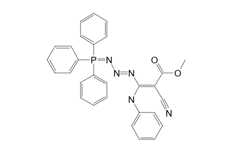 3-ANILINO-2-CYANO-3-[3-(TRIPHENYLPHOSPHORANYLIDEN)-1-TRIAZENYL]-ACRYLIC-ACID,METHYLESTER