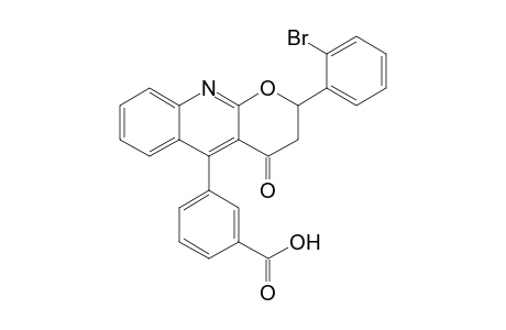 5-(3-Carboxyphenyl)-2-(2-bromophenyl)-2H-pyrano[2,3-b]quinolin-4(3H)-one