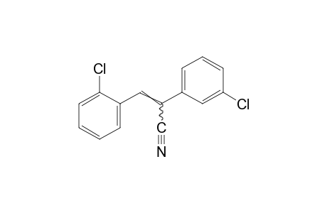 2-(m-chlorophenyl)-3-(o-chlorophenyl)acrylonitrile